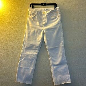 Zara white jeans